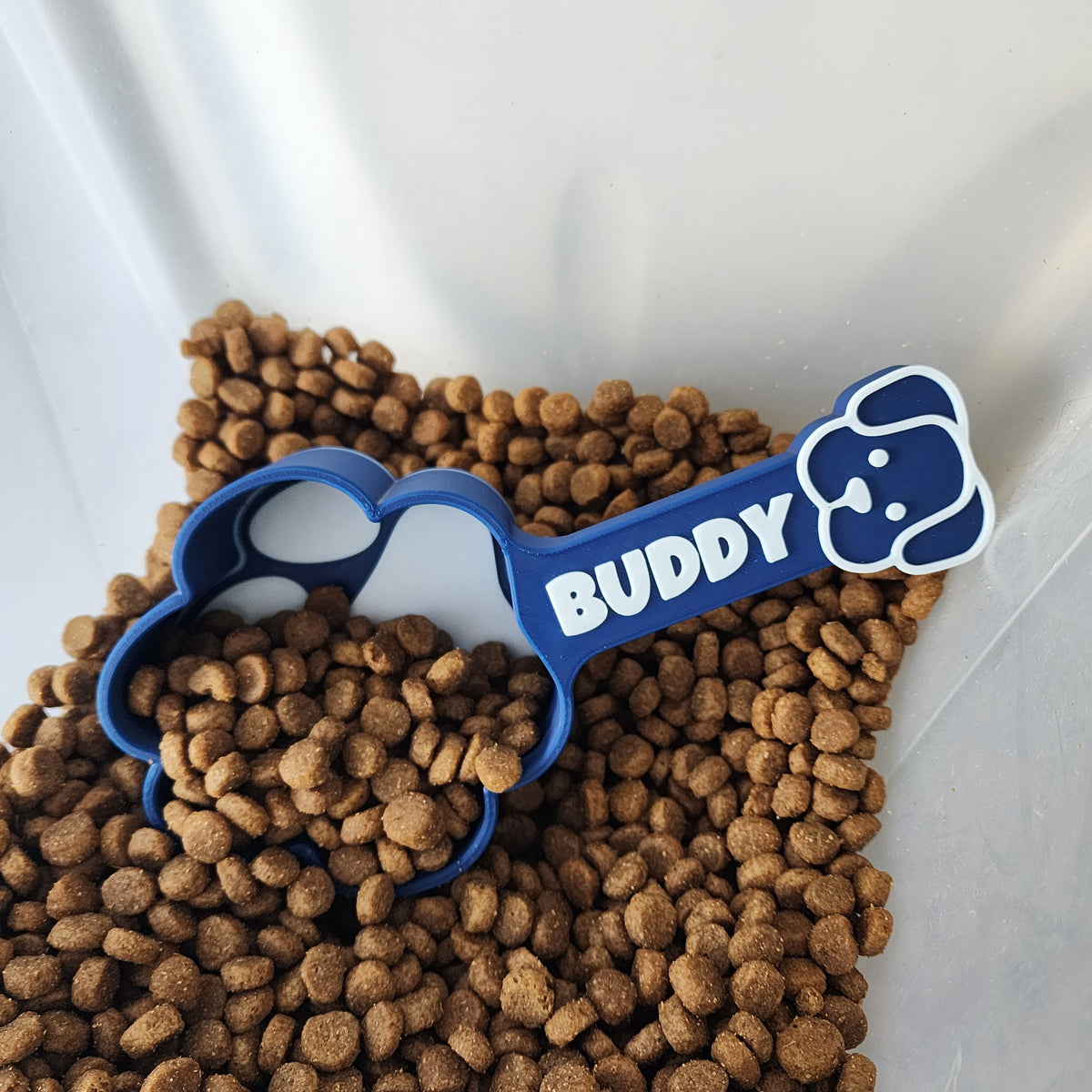 Personalized Dog Food Scoop | Paw Print Measuring Cup