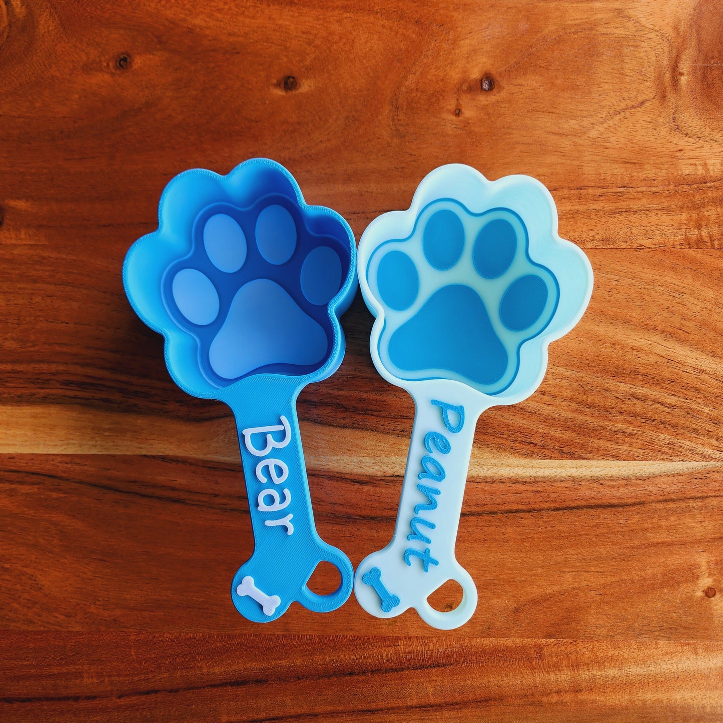 Personalized Dog Food Scoop | Paw Print Measuring Cup