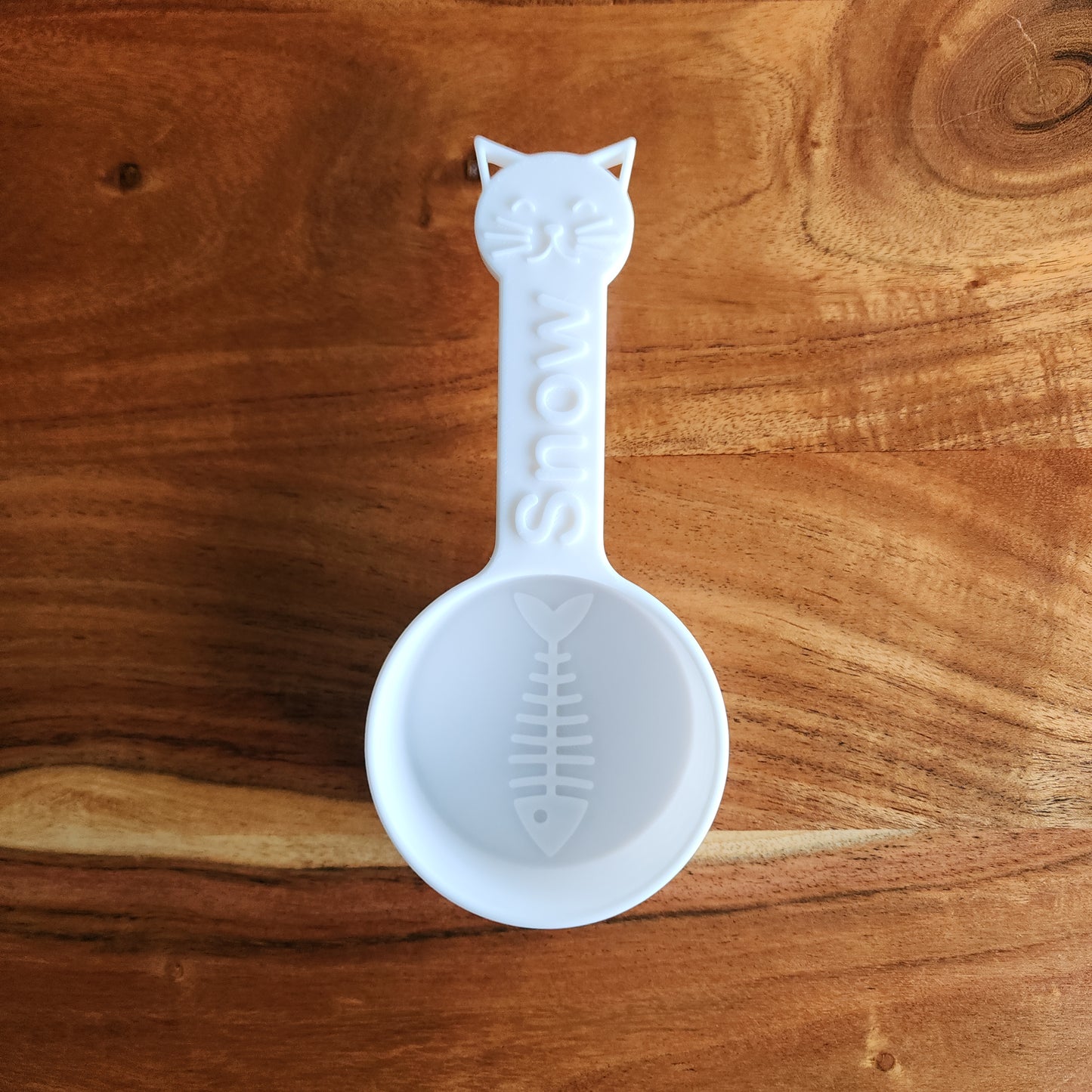 Personalized Cat Food Scoop - Single Color | Measuring Cup