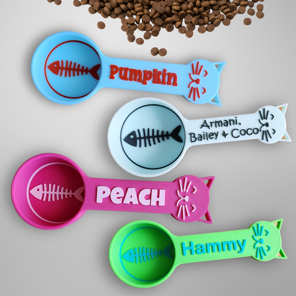 Personalized Cat Food Scoop | Measuring Cup