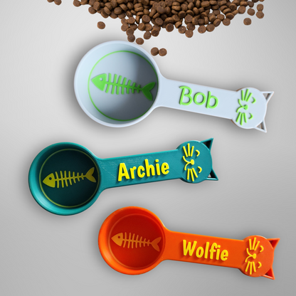 Personalized Cat Food Scoop | Measuring Cup