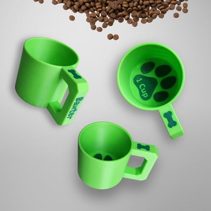 Personalized Dog Food Cup | Kibble Measuring Scoop
