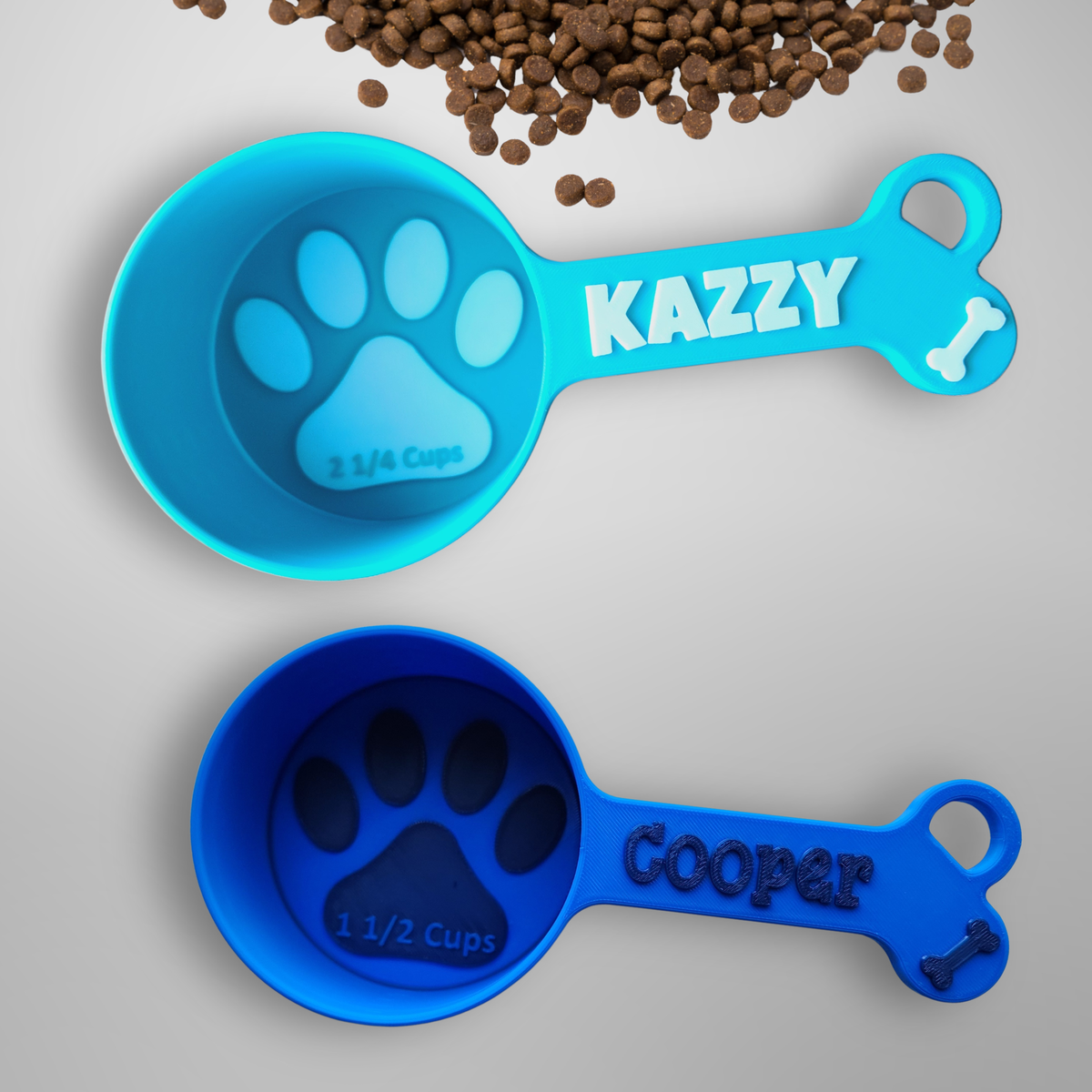 Personalized Dog Food Scoop | Labeled Measuring Cup
