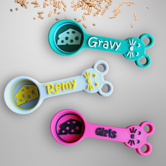 Personalized Mouse Food Scoop | Measuring Cup