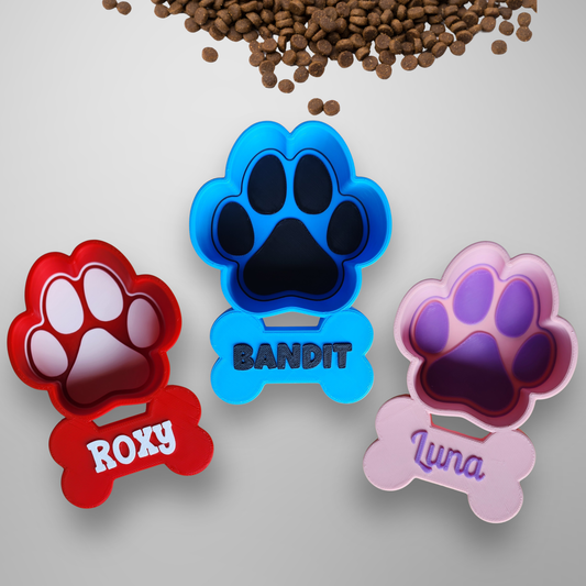 Personalized Travel Dog Food Scoop | Measuring Cup
