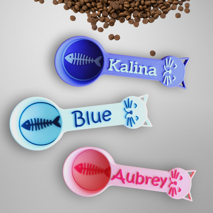 Personalized Cat Food Scoop | Measuring Cup