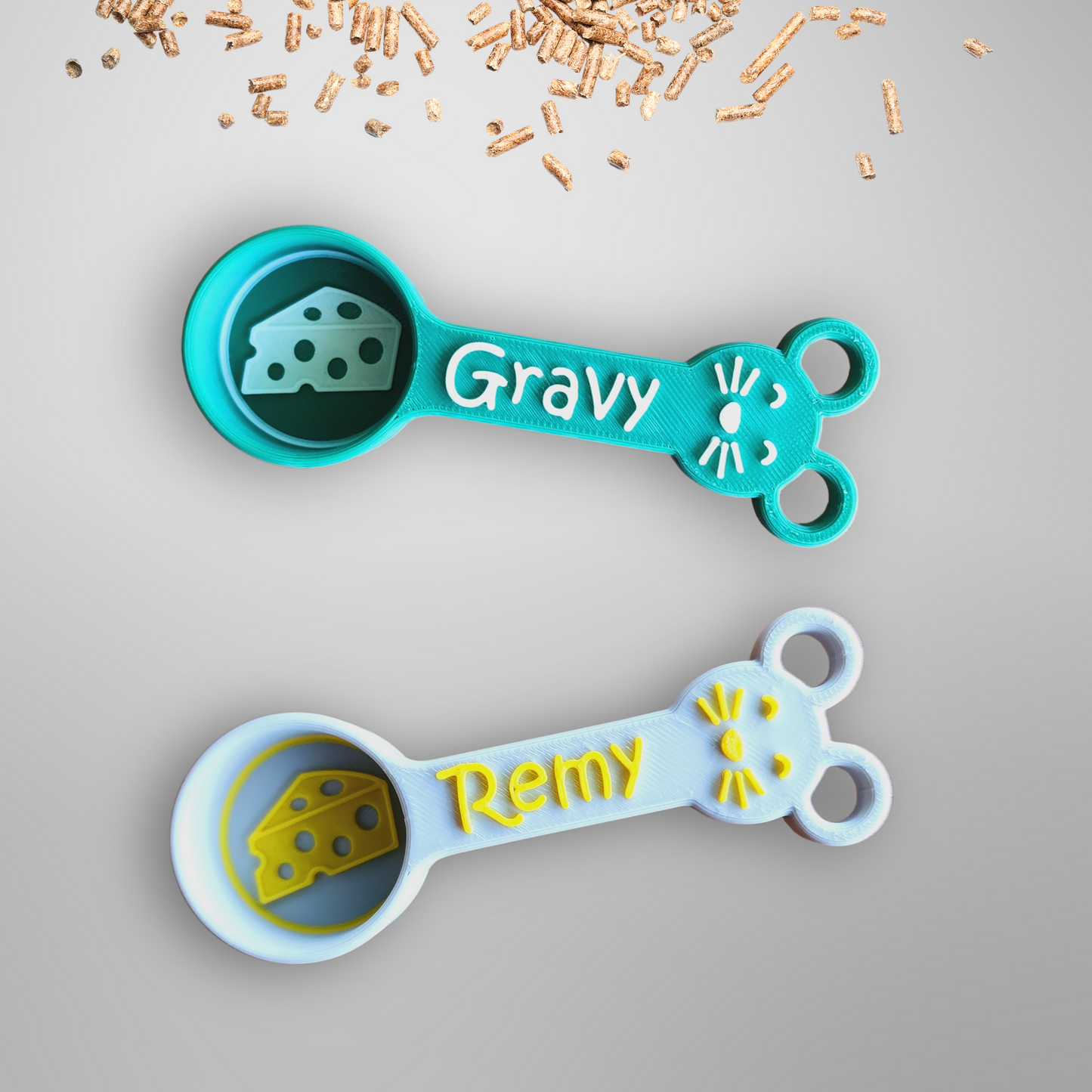 Personalized Mouse Food Scoop | Measuring Cup