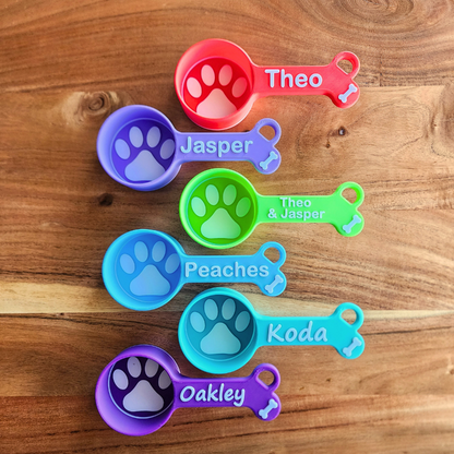 Personalized Dog Food Scoop | Measuring Cup