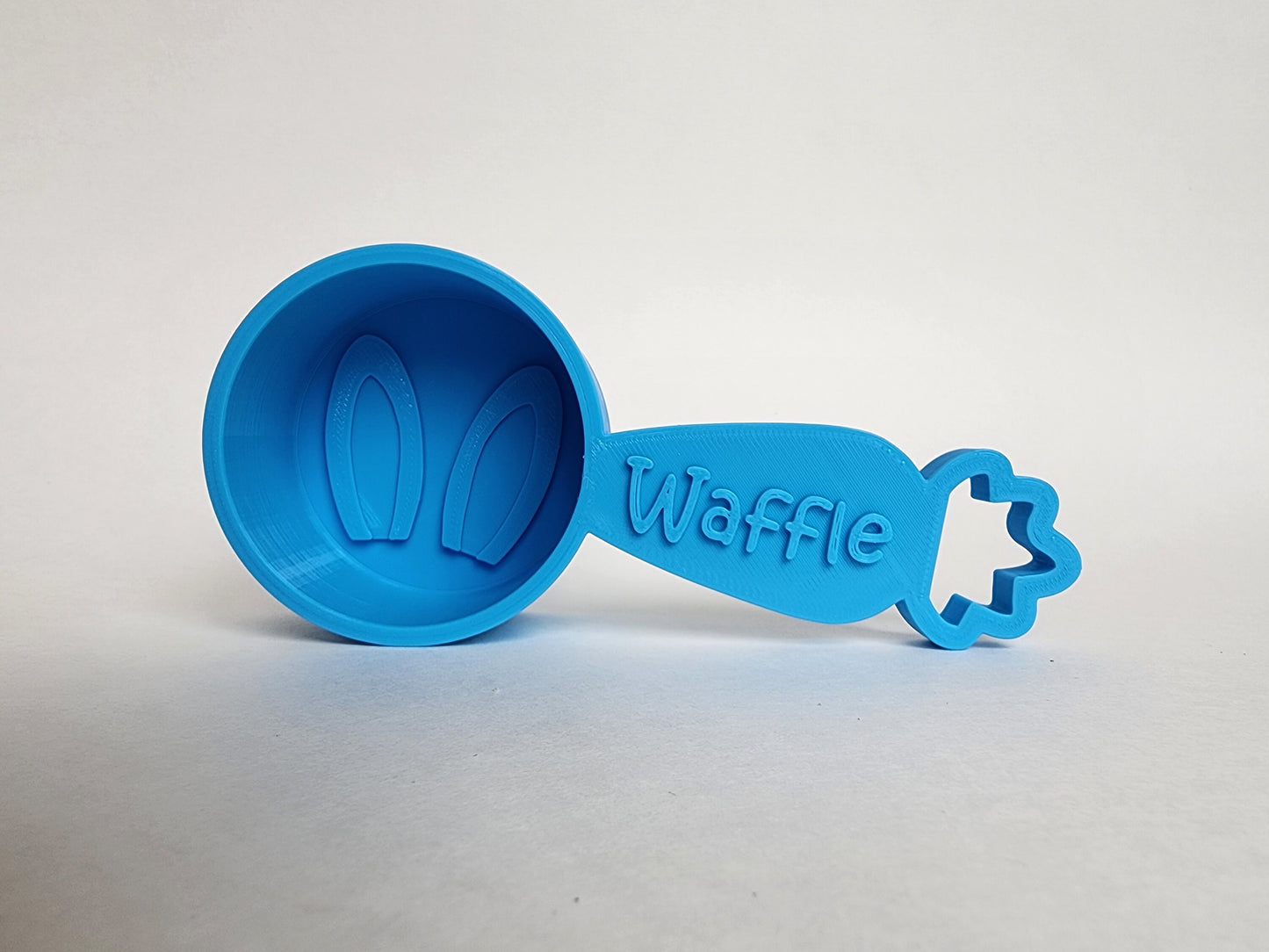 Personalized Rabbit Food Scoop - Single Color | Measuring Cup