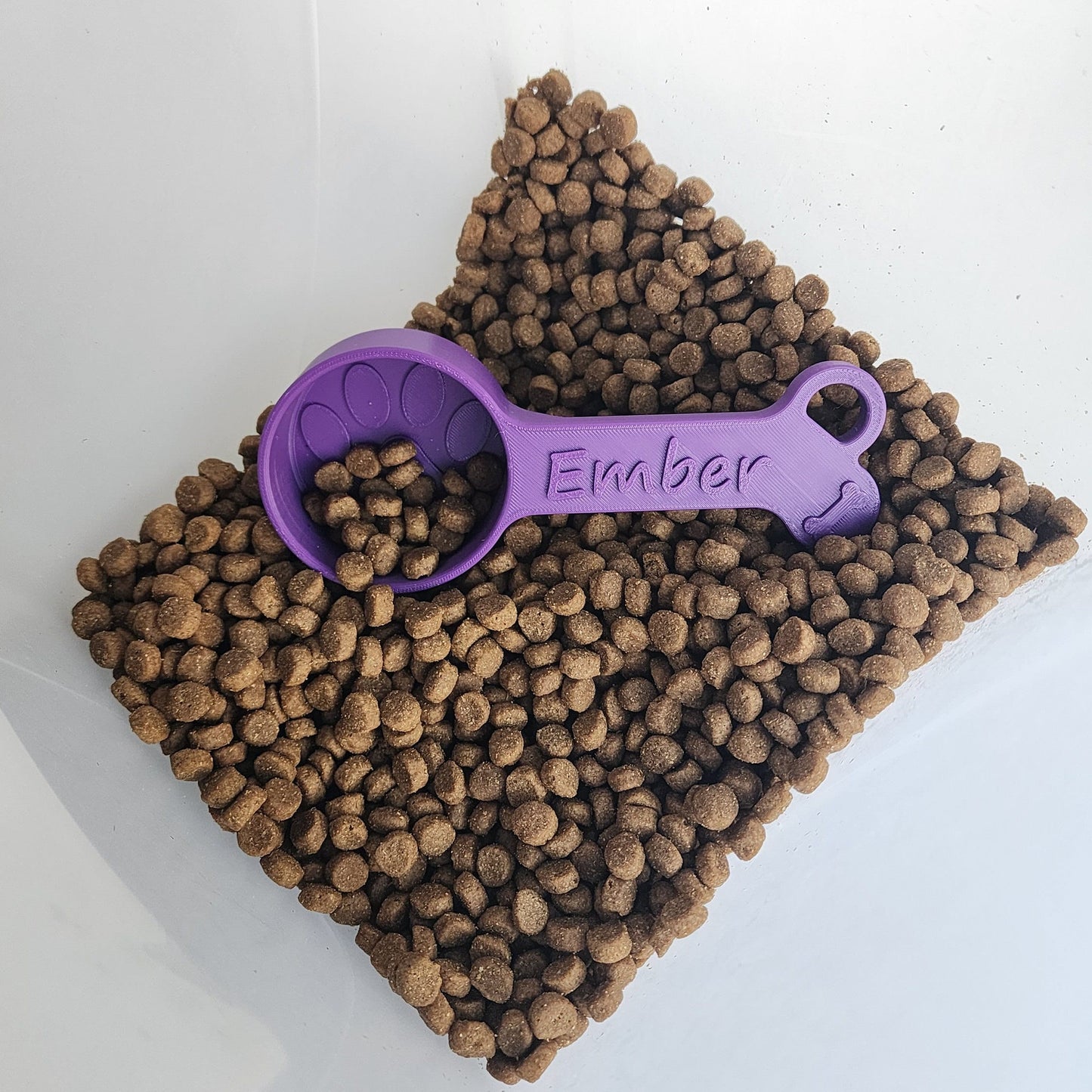 Personalized Dog Food Scoop - Single Color | Measuring Cup