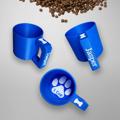 Personalized Dog Food Cup | Kibble Measuring Scoop
