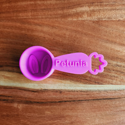 Personalized Rabbit Food Scoop - Single Color | Measuring Cup